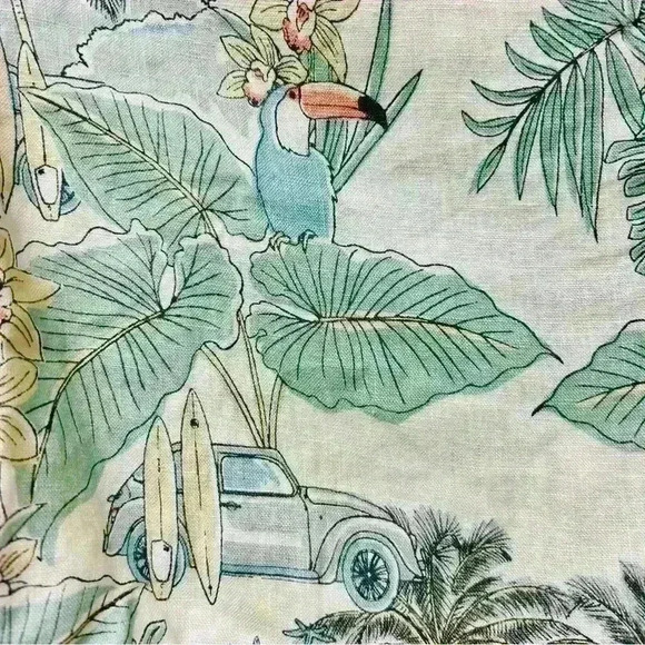 C&C California Faux Wrap High Waisted Linen Shorts Women’s Size 8 - Picture 4 of 10